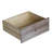 Solid Wood 3-drawer Nightstand In Gray Wash-525640176