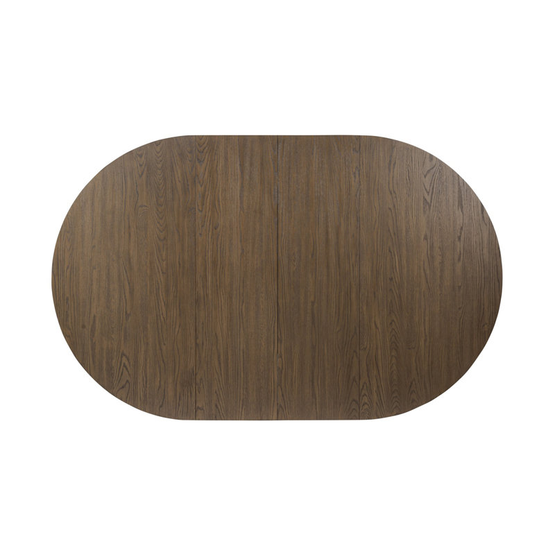 Zelda Round Extension Dining Table-Fawn Oak Veneer