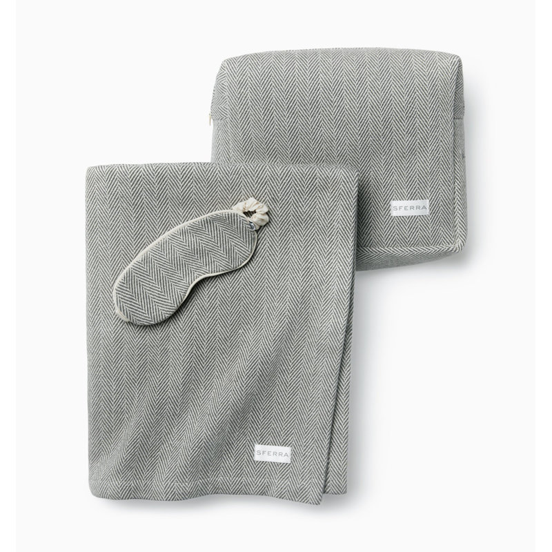 Celine Throw Blanket, Charcoal