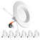 5"/6" Selectable CCT IC LED Retrofit Recessed Lighting Kit