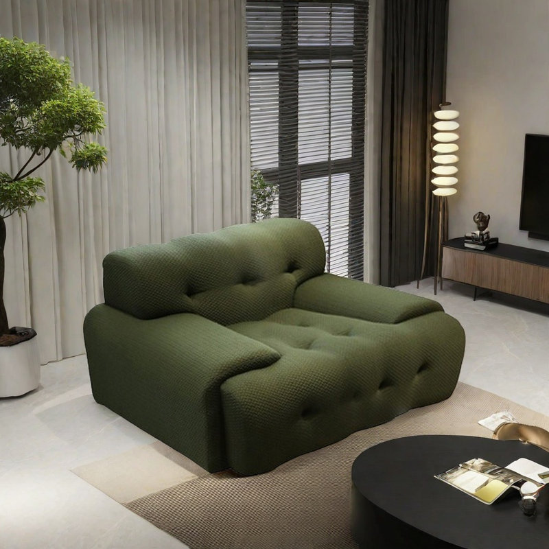 Light Luxury Retro Green Sofa