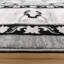 Tapis d'intérieur gris crème / ivoire Mickey Ziyah-112005143