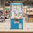 Gumball Machine Candy Vending Machine-93218613