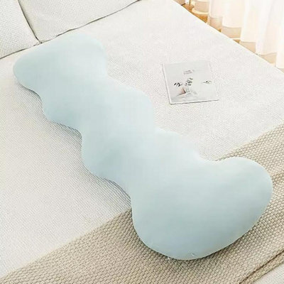 Long High Elastic Pillow with Pillowcase, Suitable for Adults and Children
