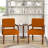 Aronas Upholstered Armchair With Solid Wood-910972771