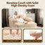Très grand canapé-lit en velours Boneless-489735628