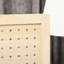 Natural Wood Room Divider - 4.7' Tall Privacy Screen Display