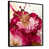 Toile avec cadre flottant or