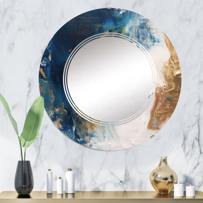 Hannatou - Modern Wall Mirror Round