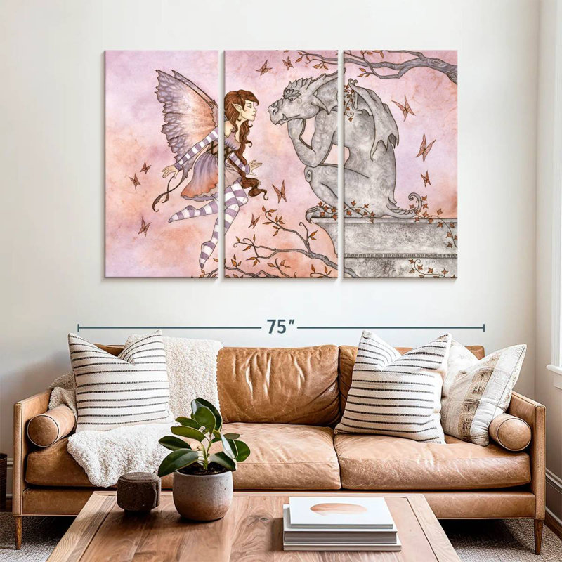 Kelan Stone Guardian, 42" H x 65" W