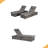 Outdoor Chaise Lounge Chair Set Of 2 With Patio Pool Chairs Tanning Lounges For Outside,Beach Rattan Recliners With Adjustable Backrest-812053566-812053560