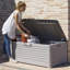 Plastic Outdoor Bench-67528220