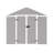 Campcraft 8*8Ft Resin Storage Shed-111154272