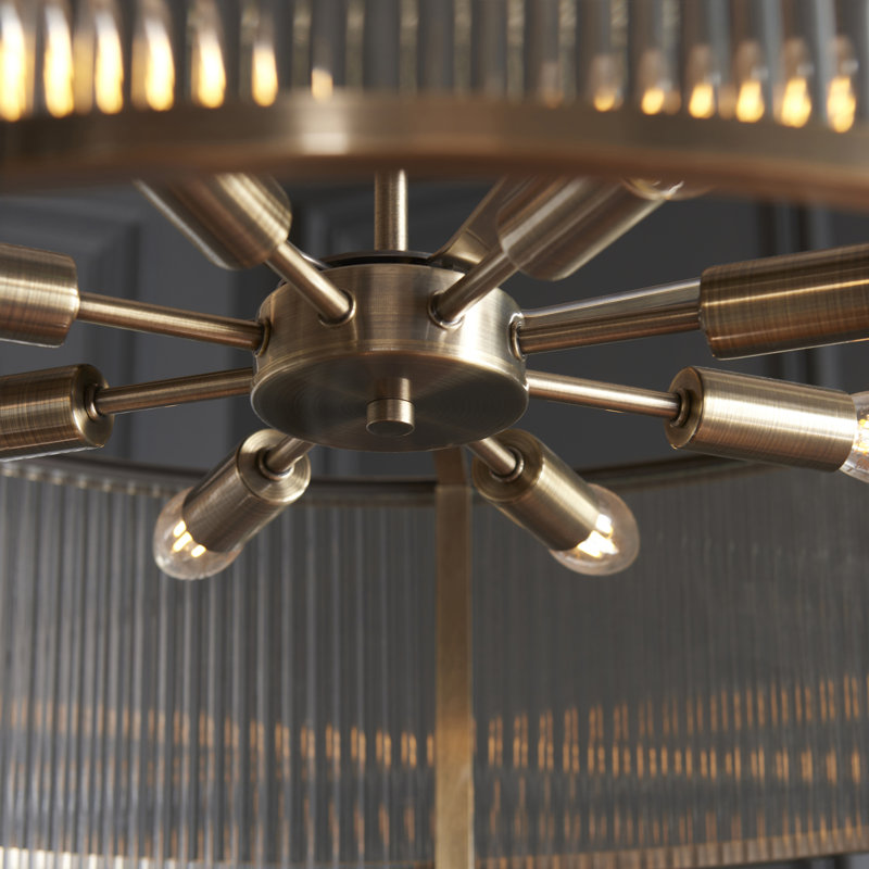 Anesty 8 - Light Chandelier, Single Tier