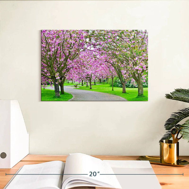 Harnek Sakura Path, 8" H x 12" W
