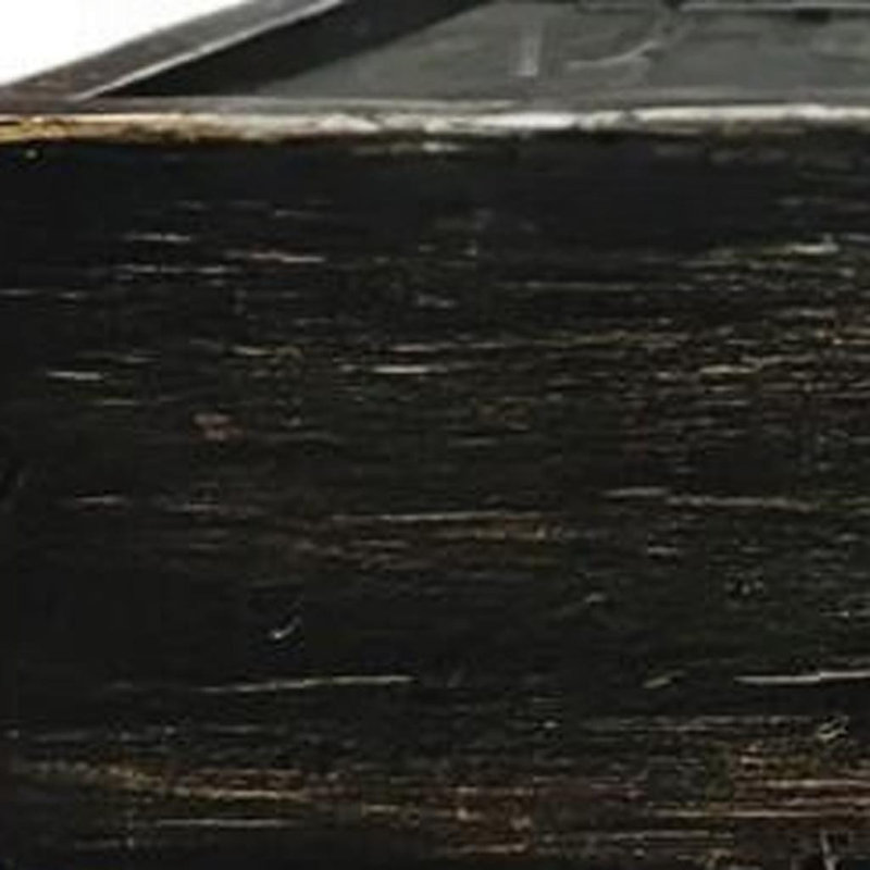 Tablette flottante murale en bois vieilli 10 "avec DEL 10"