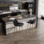 Set of Bar Stools, Velvet Upholstered Fabric Counter Stool With Solid Metal Frame and Velvet Low Back Armless-1878013625-1878013628-1878013627