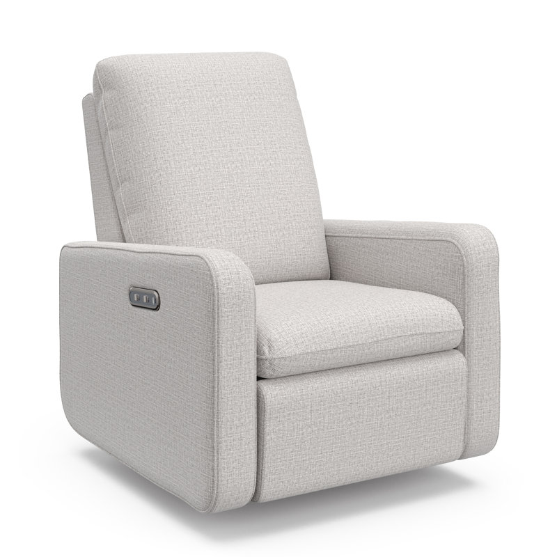 Fauteuil inclinable électrique avec USB Teddi, Acier tressé
