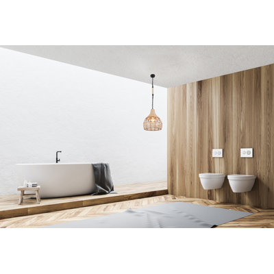 Pinney 1 - Light Beige Dome Pendant