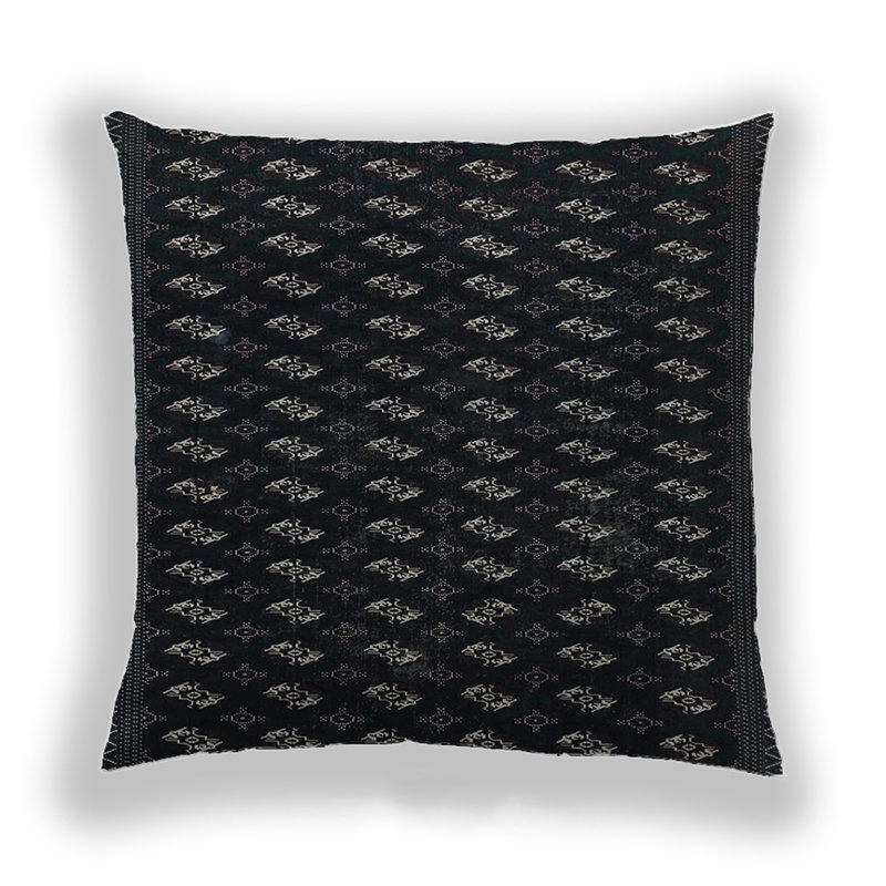 Coussin Abstract 2837, Microsuède