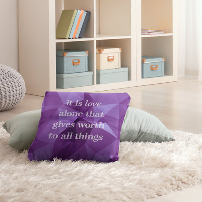 Reversible Throw Pillow
