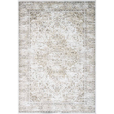 Helfrich Oriental Viscose Area Rug