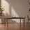 Classic Brown Rectangular Walnut Dining Table