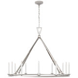 Chapman & Myers Darlana Medium Single Ring Chandelier