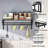 Hanging Pot Rack, Wall-Mounted Pot Rack