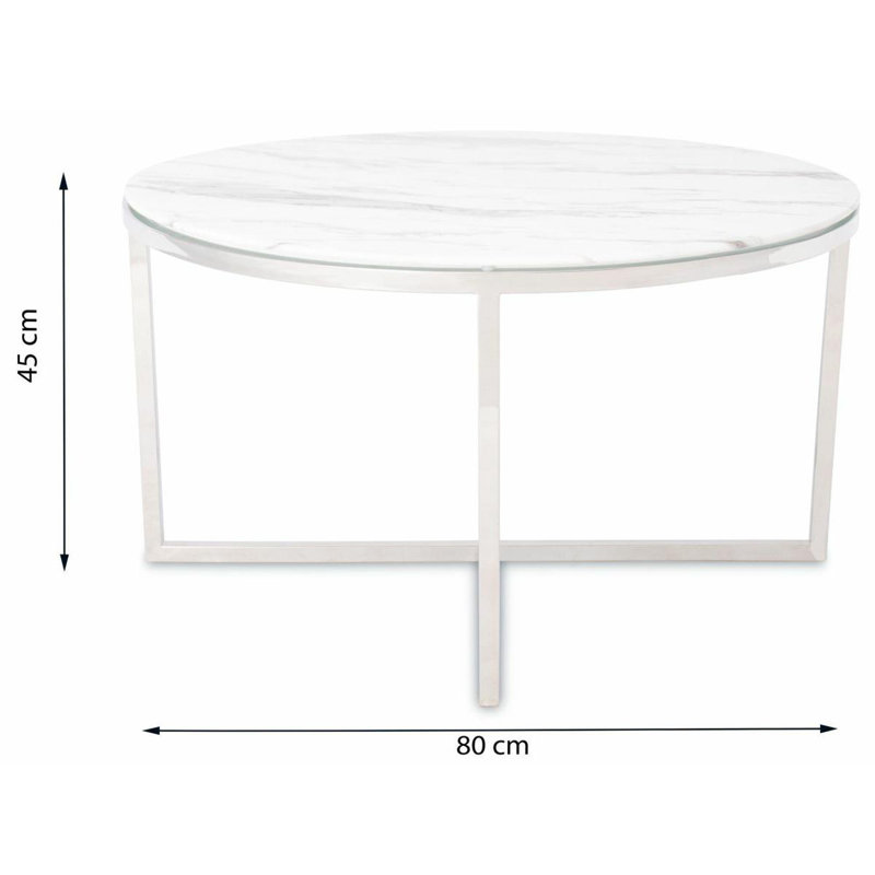 Ewers Frame Coffee Table, 45cm H x 80cm W x 80cm D