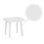 Table d'appoint en aluminium Armando-747386577