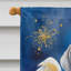Bedlington Terrier My Angel House - drapeau