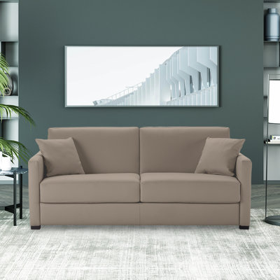 Adalise 77'' Italian Stain and Abrasion Resistant Performance Fabric Queen Sofa Bed