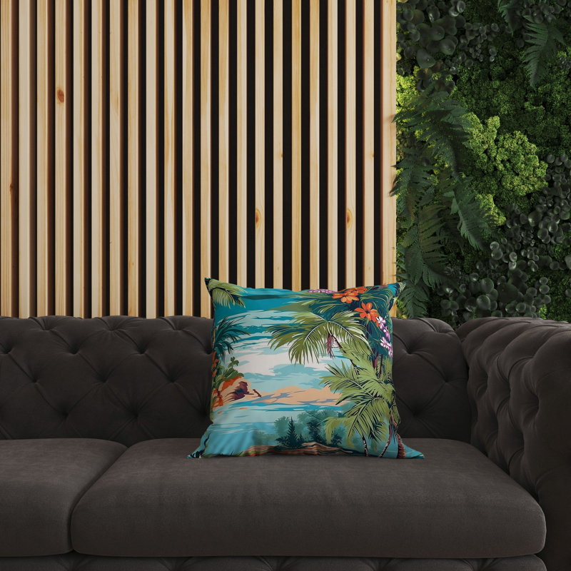Coussin Oceanic Opulence, Broadcloth, H 26 po x l 26 po