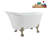 51.2'' x 25.6'' Soaking Acrylic Bathtub-72770754-90752833