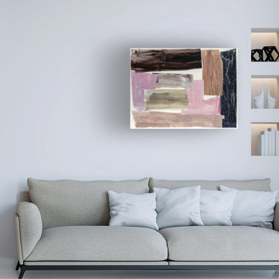 Art mural sur toile tendue - "Flesh and Dust II" par Melissa Wang pour décoration de salon, de chambre à coucher ou de bureau - 24 x 32