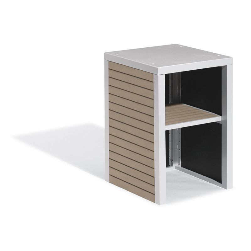 Travira Modular Valet Hutch, Tekwood Vintage