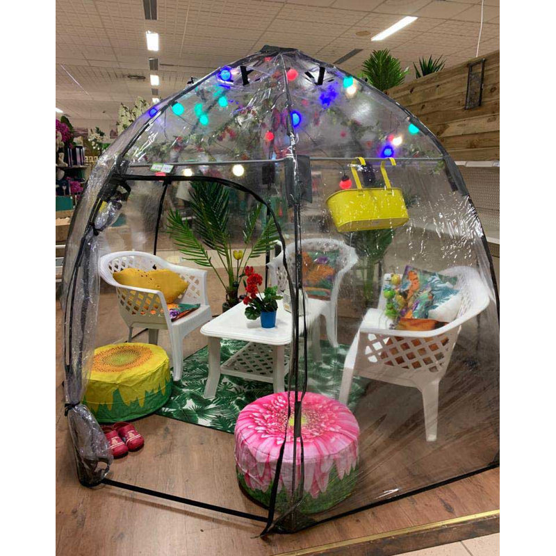 Haxnicks 9 Ft. W x 9 Ft. D Standard Sunbubble Greenhouse
