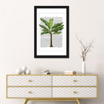 « banane tree i », impression sur toile