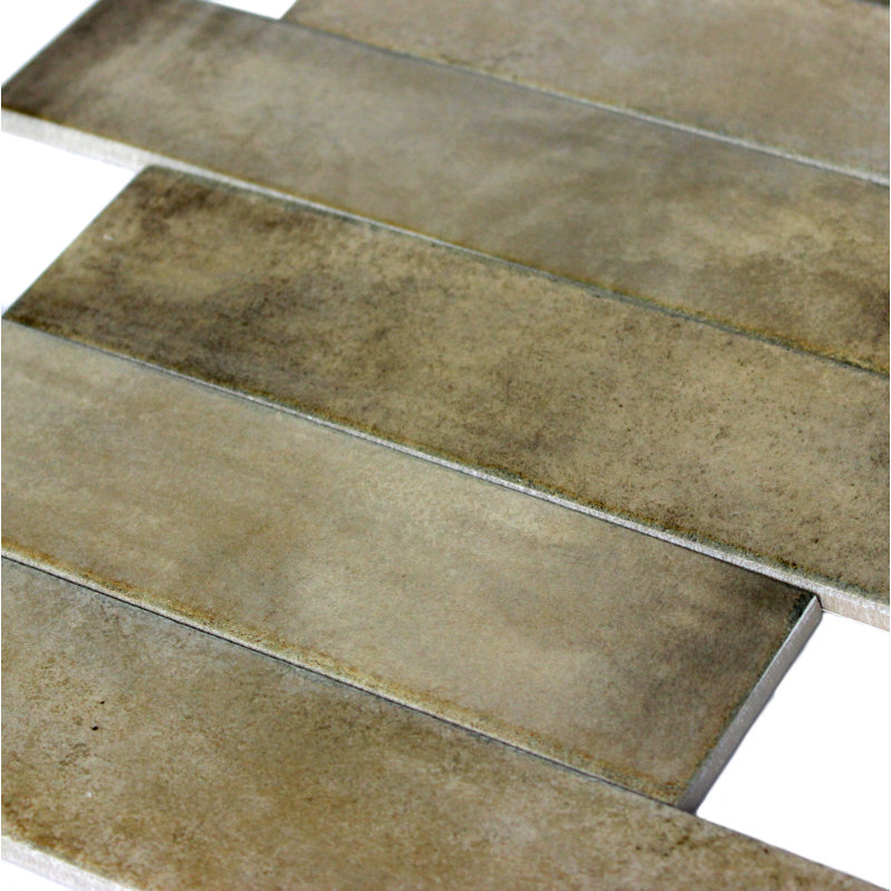 Carrelage mural 2 "x 10" Memory, Brun