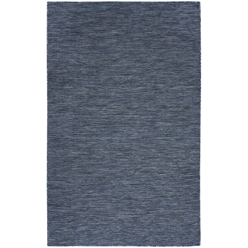 Tapis intérieur / extérieur lavable à la machine Ganzy, Rectangle 6 pi x 9 pi