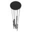 Luminaire suspendu cylindrique 13 lumières Statesboro-669508180