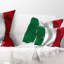 Coussin de l’italie drapeau lombaire