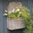 Vintage Metal Wall Planter for Outdoor/Indoor Plants,Faux Plants & Flowers,Wall Storage Basket for Letters Post Cards-888114248