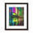 Cadre photo simple noyer