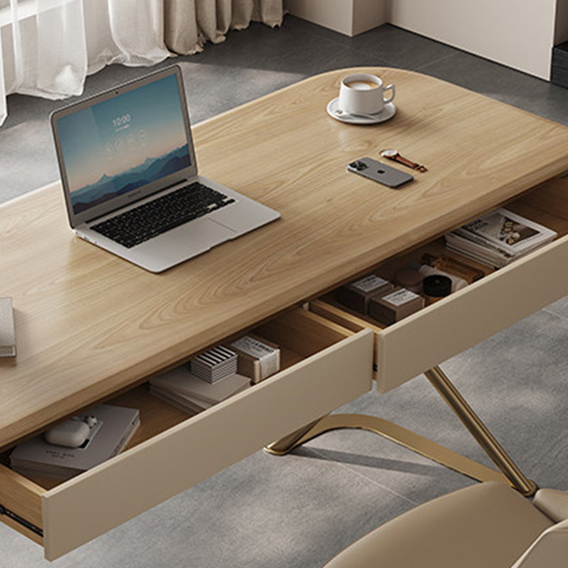 Bureau haut de gamme élégant, H 29,52 po x l 59,05 po x P 23,62 po
