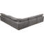 Canapé modulaire en velours réversible de 118 po Cozy-1056435188