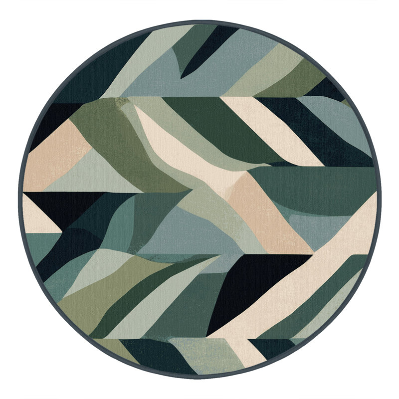 Midnight Peaks Rug, Round 4'