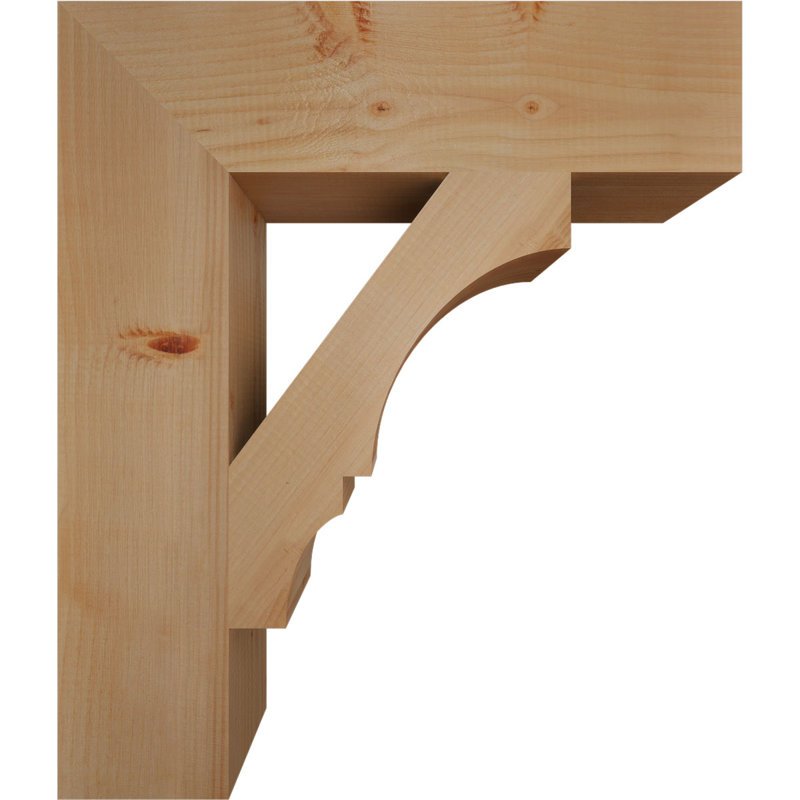 Support de bloc Balboa, Sapin de Douglas lisse, L 5 1/2 po x P 24 po x H 28 po
