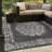Cowart Oriental Charcoal Gray Area Rug-1499055815